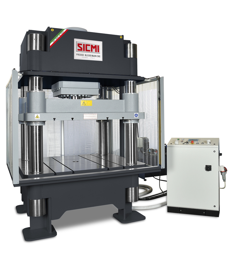 4-column hydraulic molding press