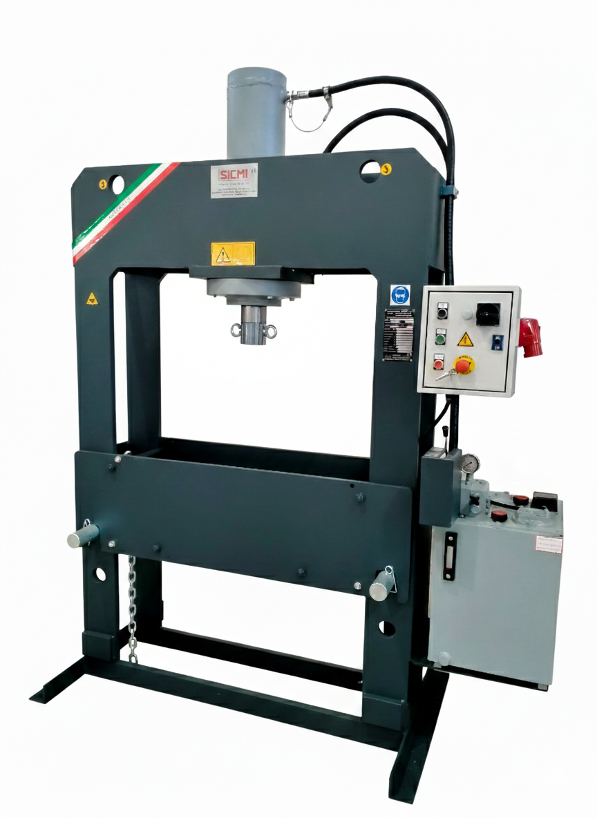 Hydraulic shop press