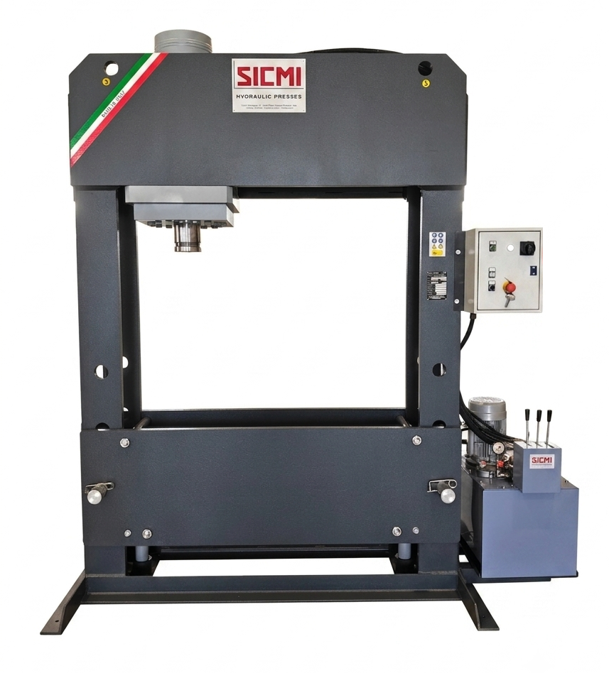 PFF 150 M - Hydraulic press with motorized table
